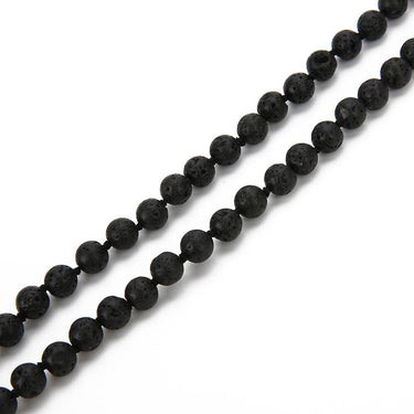 108 Mala Volcanic Stone Buddha Head Mala